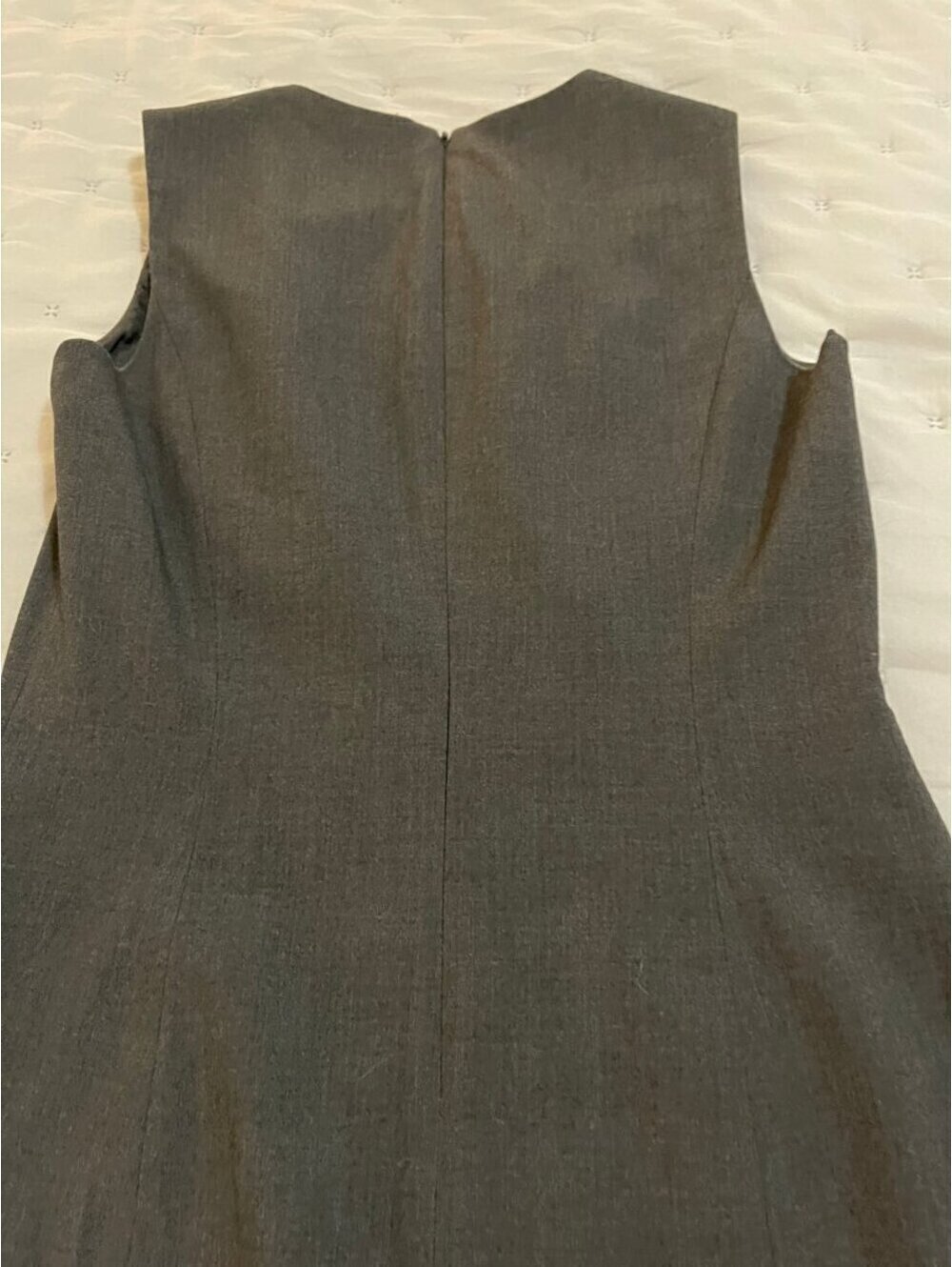 New Without Tags | Calvin Klein | Sz M | Gray Dress - Picture 6 of 8